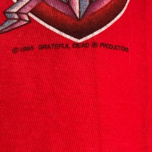 1986 Steal your Face Spring Tour Shirt - Picture 3 of 7